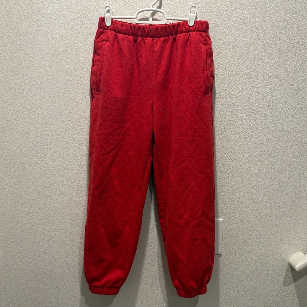 Gap High Rise VintageSoft Joggers - Modern Red - Picture 6 of 10